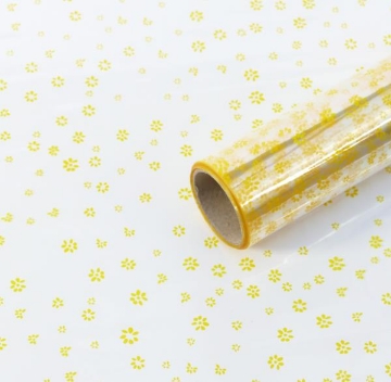 Agrandir l'image de Papier cellophane fleur, rouleau de 10 m Image de Papier cellophane fleur, rouleau de 10 m