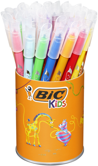 Image de Marqueurs Kid couleur, pot de 36
