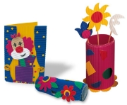 Image de Carton ondulé de couleur, pochette de 10