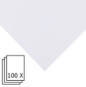 Image de Papier bristol blanc 250 gr, 100 feuilles