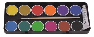 Agrandir l'image de Aquarelle avec un tube blanc et pinceau Image de Aquarelle avec un tube blanc et pinceau