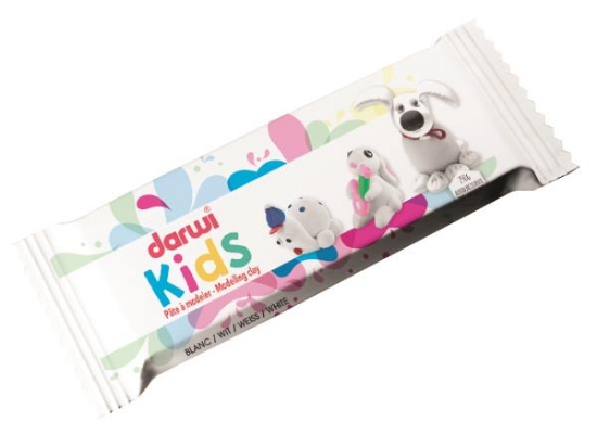 Image de Pâte blanche Darwi Kids, le 1 kg