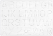 Image de Grille tenons alphabet