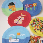Image de Assiettes en carton 23 cm, les 20