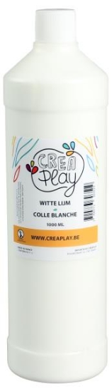 Image de Bricofix colle blanche, bidon d'1 litre