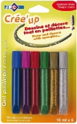Image de Gel pailleté, les 6 assortis