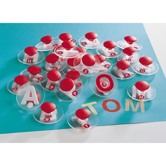 Image de Tampons lettres majuscules, paquet de 26