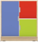 Image de Armoire M avec 1 étagère BLANC