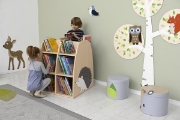 Image de Bibliothèque double-face "Hérisson"