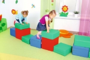 Image de Blocs mousse, les 13, vert/bleu/rouge
