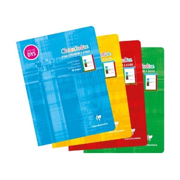 Agrandir l'image de Cahier d'écriture A5 adapté aux enfants DYS, 48 pages, 3 mm Image de Cahier d'écriture A5 adapté aux enfants DYS, 48 pages, 3 mm