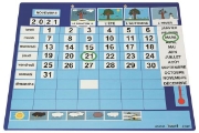 Image de Calendrier magnétique - version bilingue