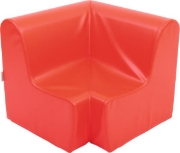 Image de Fauteuil d'angle M - Rouge