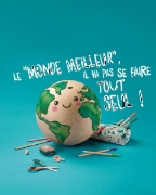 Image de Ciseaux VIVO GAUCHER 12 cm SMILING PLANET