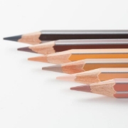 Image de Crayons de couleur couleurs de la peau, les 12
