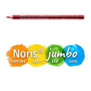 Image de Crayons de couleur triangulaires Jumbo, pochette de 12