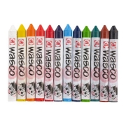 Image de Crayons à la cire Wasco, la boîte de 12