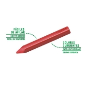 Image de Crayons gras à la cire triangulaires, la pochette de 12