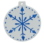 Image de Boules de Noël en porcelaine, les 12
