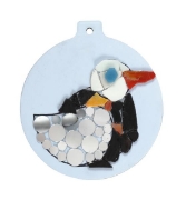 Image de Boules de Noël en porcelaine, les 12