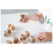 Image de Dés de 1 à 3 - Lot de 12