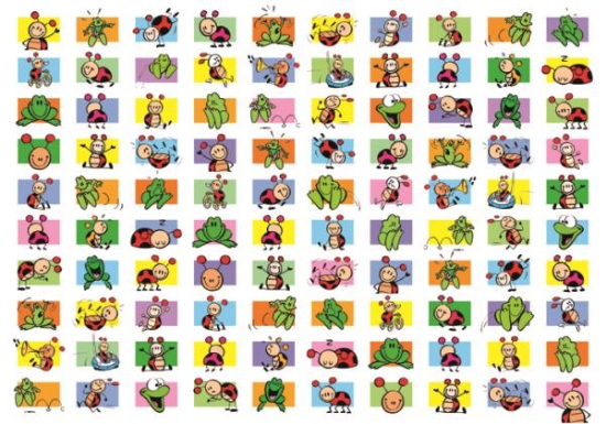 Image de Etiquettes récompenses : Stip et Jolly