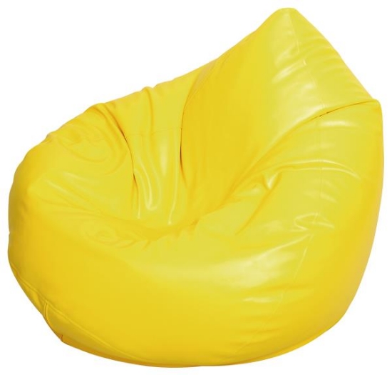 Image de Fauteuil-sac economy jaune