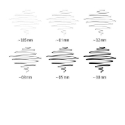 Image de Feutres noirs pointe calibrée 0,2 - Staedtler 308, les 10