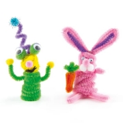 Image de Fil chenille pastel, par 100