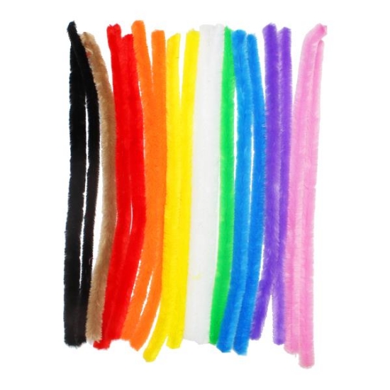 Image de Fil chenille soyeux, 18 brins