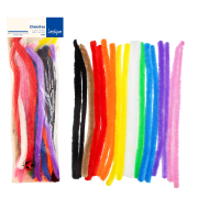 Image de Fil chenille soyeux, 18 brins