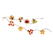 Image de Formes en bois fleurs et papillons, les 100