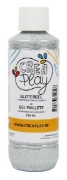 Image de Gel pailleté 250 ml argent