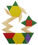 Image de Puzzle blocs Géoformes