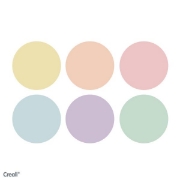Image de Gouache couleurs pastels, set de 6 x 500 ml