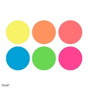 Image de Gouache Creall Fluor 250 ml, set de 6
