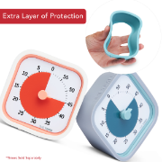 Image de Housse pour Time Timer MOD Home Edition orange/bleu, lot de 2