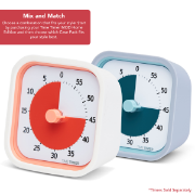 Image de Housse pour Time Timer MOD Home Edition  blanc/gris, les 2