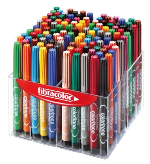 Image de Classpack plastique de 180 gros marqueurs