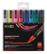 Image de Marqueurs POSCA PC5M, set de 8