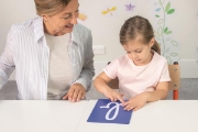 Image de Montessori - Lettres rugueuses