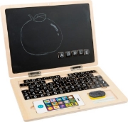 Image de Ordinateur portable en bois avec tableau aimanté