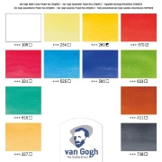 Image de Peinture aquarelle Van Gogh, étui de 12