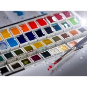 Image de Peinture aquarelle Van Gogh, étui de 12