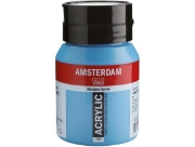 Image de Peinture acrylique Amsterdam 500 ml Bleu royal