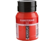 Image de Peinture acrylique Amsterdam 500 ml Rouge Naphtol moyen