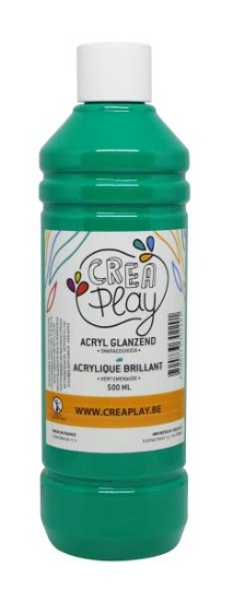 Image de Peinture acrylique brillante 500 ml vert émeraude
