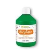 Image de Peinture acrylique mate Rainbow 500 ml vert foncé
