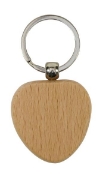 Image de Porte-clés en bois coeur, les 12