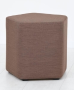 Image de Pouf Inflamea à 5 côtés, brun